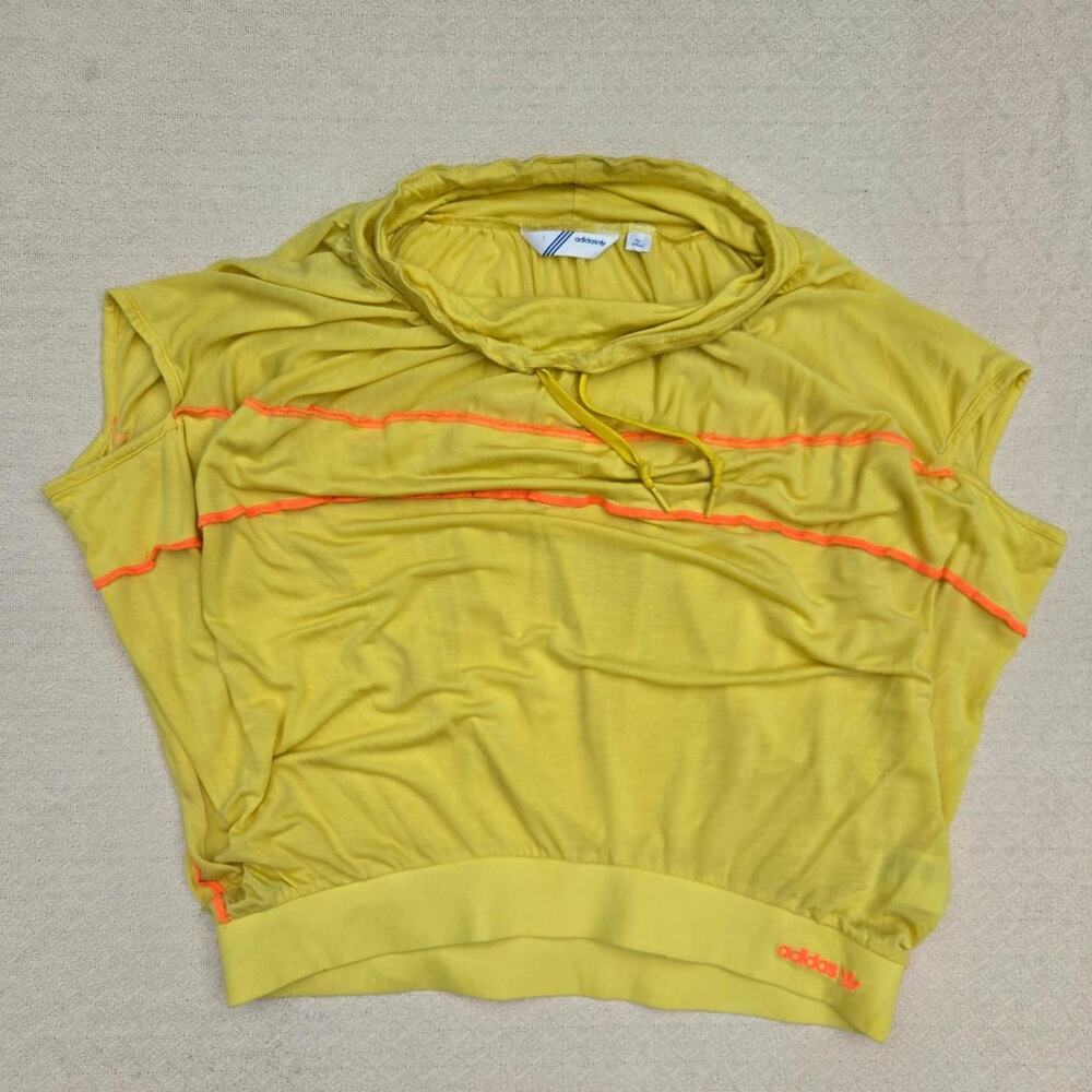 Adidas originals draped tunic top